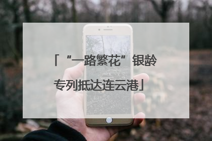 “一路繁花”银龄专列抵达连云港