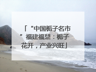 “中国栀子名市”福建福鼎：栀子花开，产业兴旺