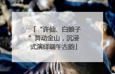 “许仙、白娘子”舞动金山，沉浸式演绎端午古韵