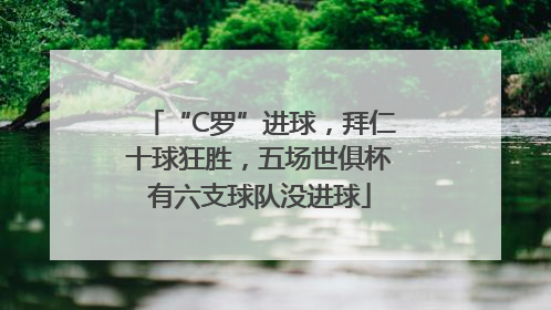 “C罗”进球，拜仁十球狂胜，五场世俱杯有六支球队没进球