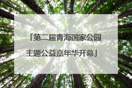 第二届青海国家公园主题公益嘉年华开幕