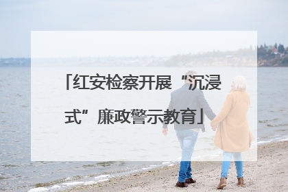 红安检察开展“沉浸式”廉政警示教育