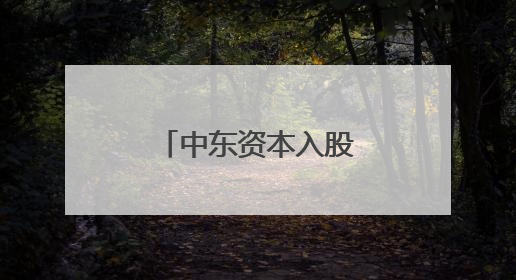 中东资本入股华夏基金落锤，中国资产的国际关注度正升温