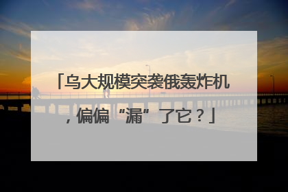 乌大规模突袭俄轰炸机，偏偏“漏”了它？