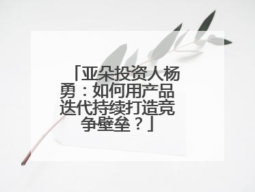亚朵投资人杨勇：如何用产品迭代持续打造竞争壁垒？