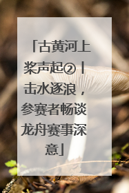古黄河上桨声起②丨击水逐浪，参赛者畅谈龙舟赛事深意