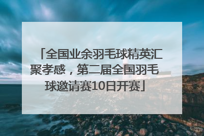 全国业余羽毛球精英汇聚孝感，第二届全国羽毛球邀请赛10日开赛