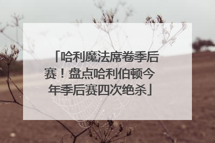 哈利魔法席卷季后赛！盘点哈利伯顿今年季后赛四次绝杀