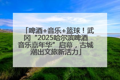 啤酒+音乐+篮球！武冈“2025哈尔滨啤酒音乐嘉年华”启幕，古城潮出文旅新活力