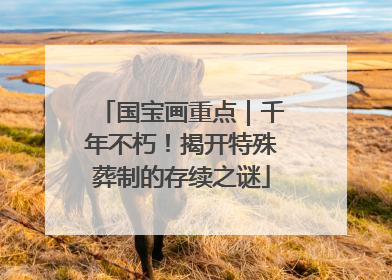 国宝画重点｜千年不朽！揭开特殊葬制的存续之谜