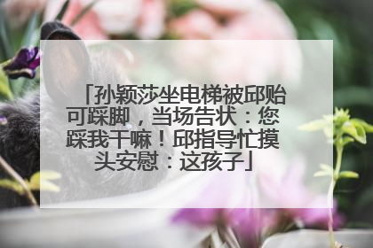 孙颖莎坐电梯被邱贻可踩脚，当场告状：您踩我干嘛！邱指导忙摸头安慰：这孩子