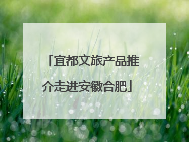 宜都文旅产品推介走进安徽合肥