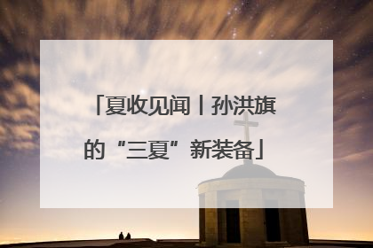 夏收见闻丨孙洪旗的“三夏”新装备