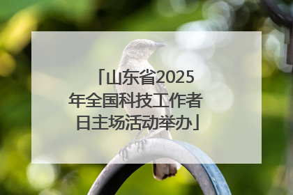 山东省2025年全国科技工作者日主场活动举办