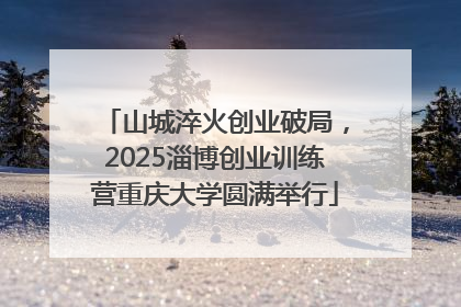 山城淬火创业破局，2025淄博创业训练营重庆大学圆满举行