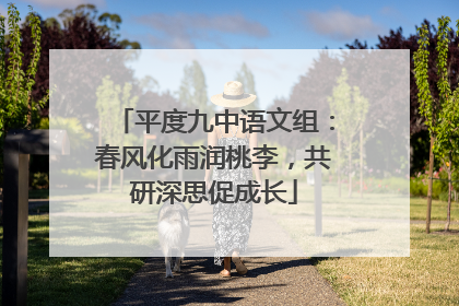 平度九中语文组：春风化雨润桃李，共研深思促成长
