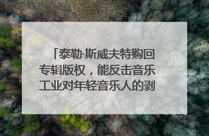 泰勒·斯威夫特购回专辑版权，能反击音乐工业对年轻音乐人的剥削吗？｜文化周报