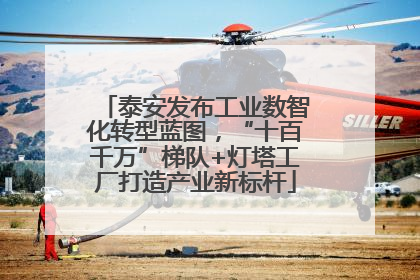 泰安发布工业数智化转型蓝图，“十百千万”梯队+灯塔工厂打造产业新标杆