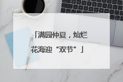 满园仲夏，灿烂花海迎“双节”