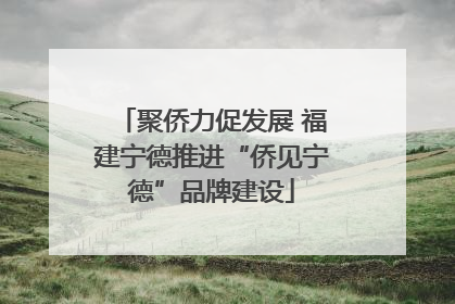 聚侨力促发展 福建宁德推进“侨见宁德”品牌建设