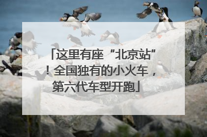 这里有座“北京站”！全国独有的小火车，第六代车型开跑