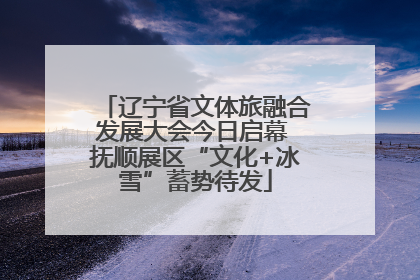 辽宁省文体旅融合发展大会今日启幕 抚顺展区“文化+冰雪”蓄势待发
