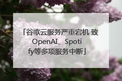 谷歌云服务严重宕机 致OpenAI、Spotify等多项服务中断