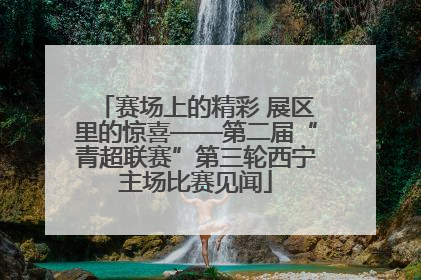 赛场上的精彩 展区里的惊喜——第二届“青超联赛”第三轮西宁主场比赛见闻