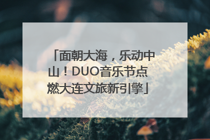 面朝大海，乐动中山！DUO音乐节点燃大连文旅新引擎
