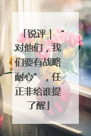 锐评｜“对他们，我们要有战略耐心”，任正非给谁提了醒