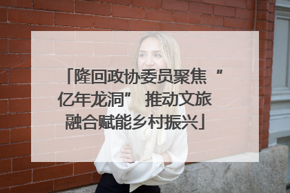 隆回政协委员聚焦“亿年龙洞” 推动文旅融合赋能乡村振兴