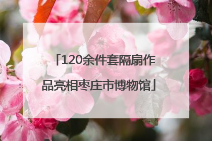 120余件套隔扇作品亮相枣庄市博物馆