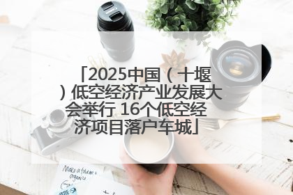 2025中国（十堰）低空经济产业发展大会举行 16个低空经济项目落户车城
