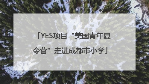 YES项目“美国青年夏令营”走进成都市小学